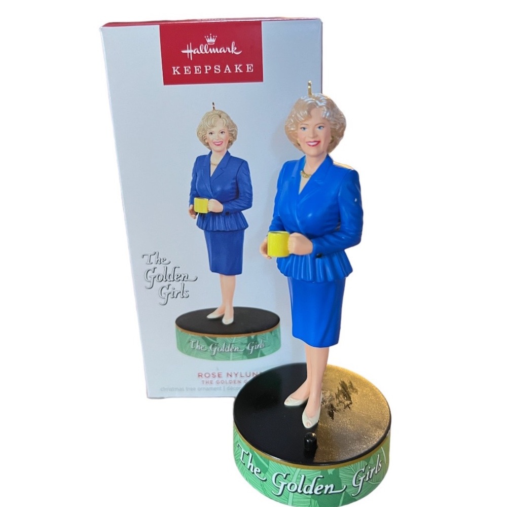 Hallmark Golden Girls Rose Nylund Keepsake Authentic Reissued Magic Ornament